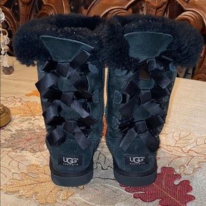 Ugg tall Bailey bow boots
